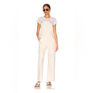 MOTHER The Patch Pocket Overall Ankle (Revolve)
